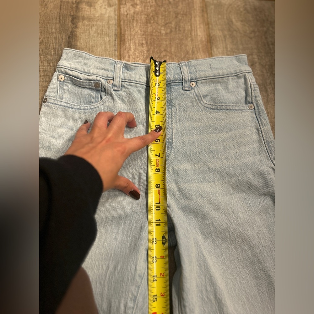 Madewell The 90's Straight Jean Light Wash Size 26 - Picture 10 of 12